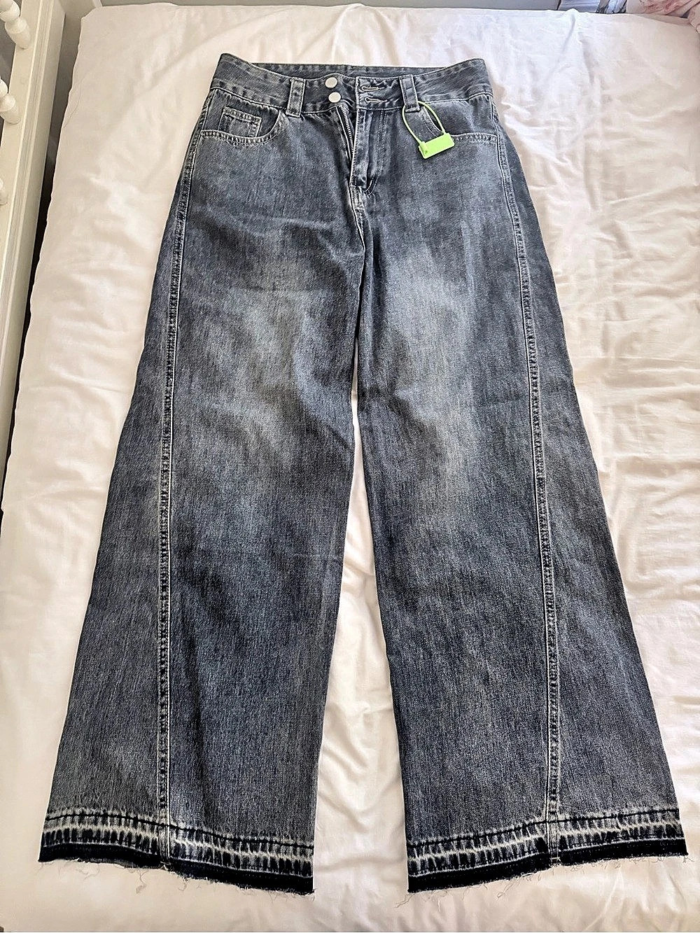 Wide Leg Jeans in Blue